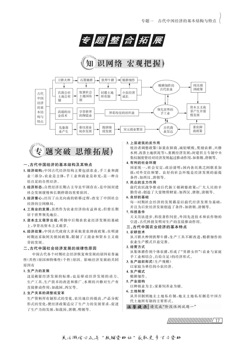 名师同步导学历史人民版必修2_名师同步导学_高中历史