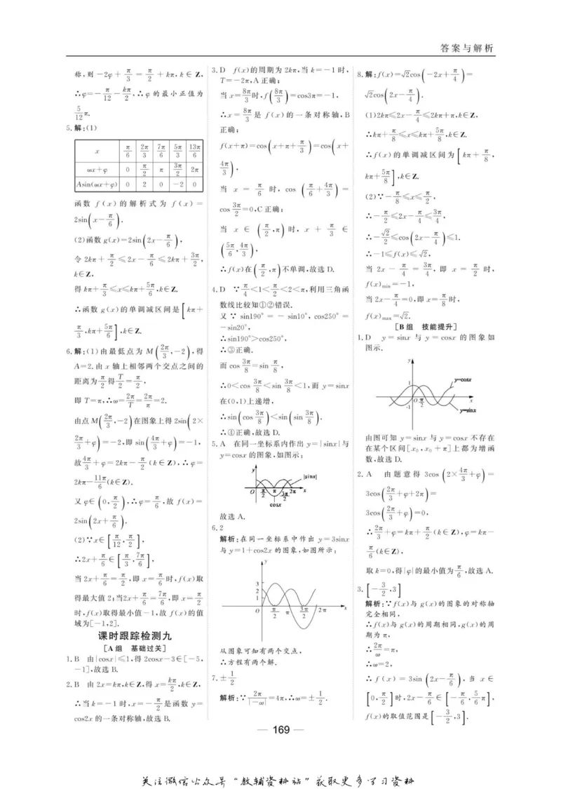 名师同步导学数学人教B版必修4_名师同步导学_高中数学