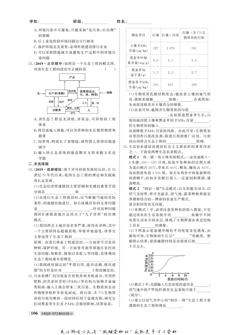 名师同步导学生物人教版选修3-现代生物科技专题_名师同步导学_高中生物