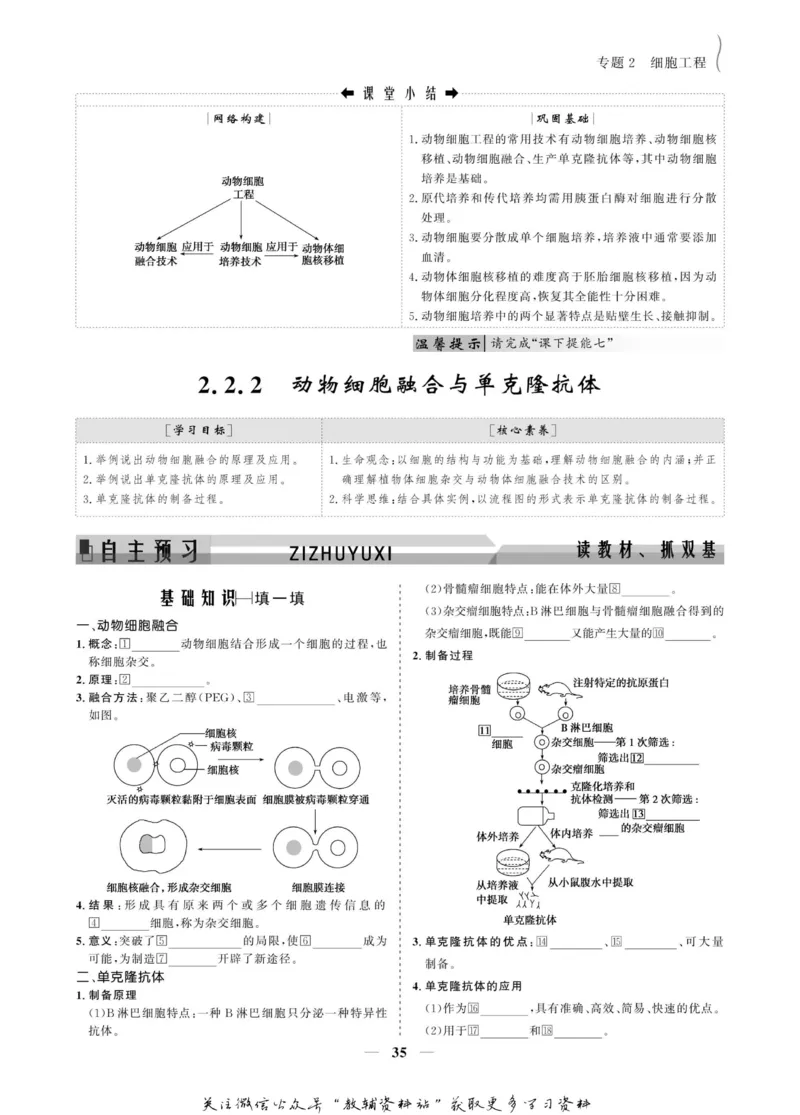 名师同步导学生物人教版选修3-现代生物科技专题_名师同步导学_高中生物