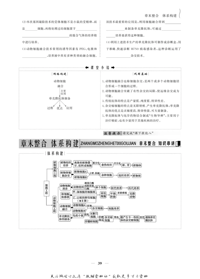 名师同步导学生物人教版选修3-现代生物科技专题_名师同步导学_高中生物