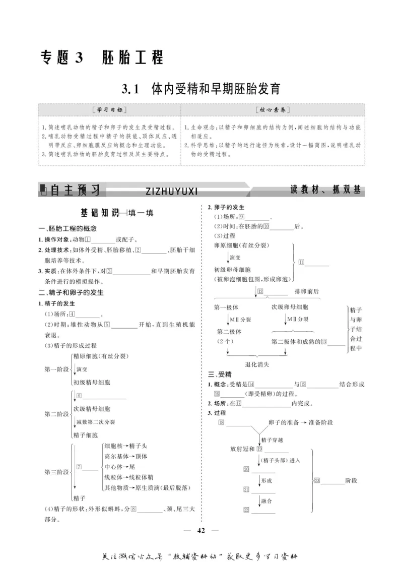 名师同步导学生物人教版选修3-现代生物科技专题_名师同步导学_高中生物