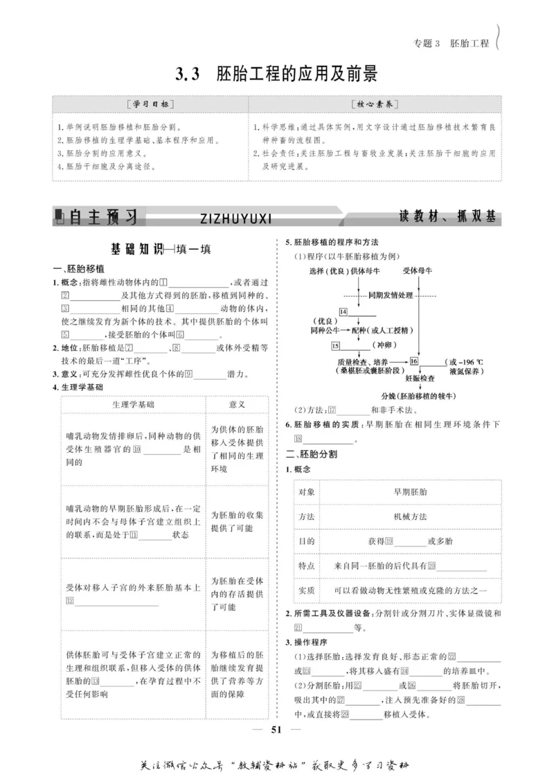 名师同步导学生物人教版选修3-现代生物科技专题_名师同步导学_高中生物