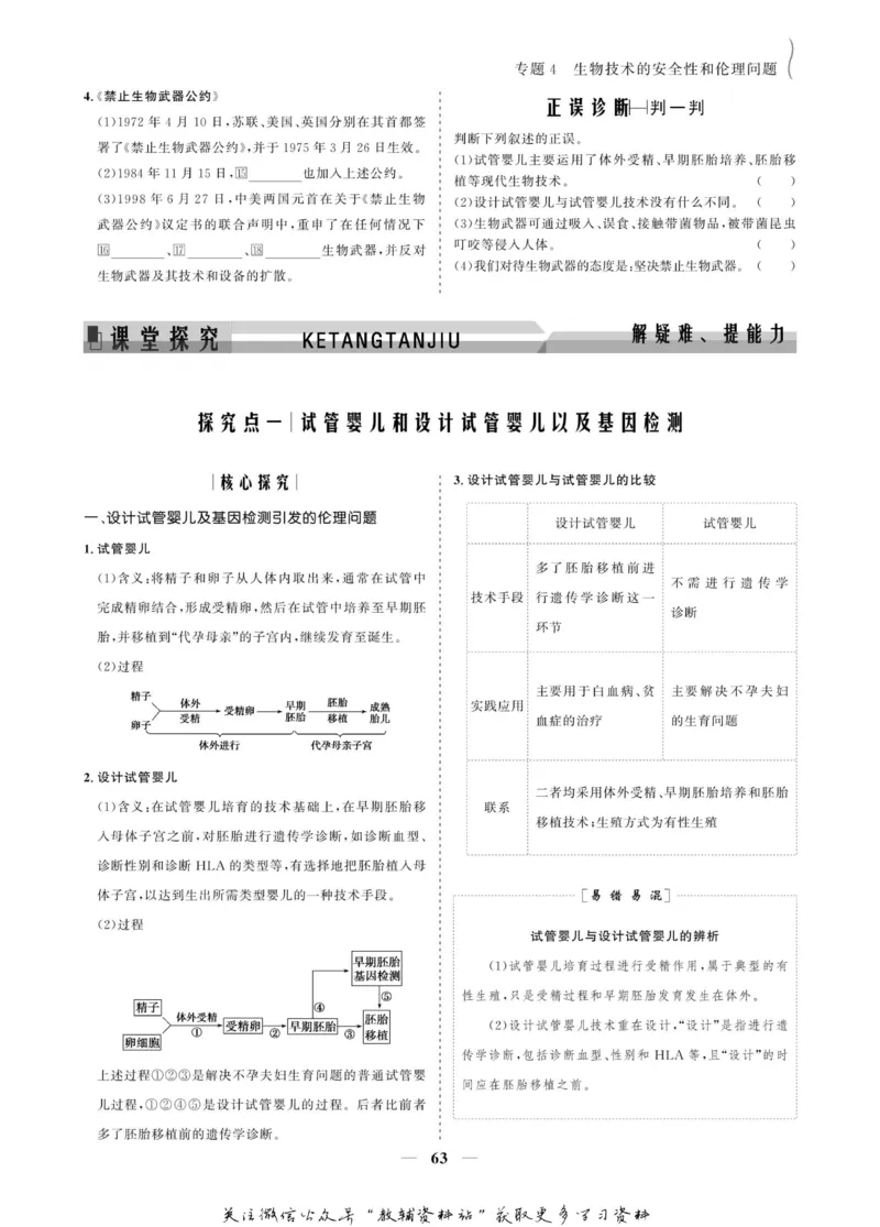 名师同步导学生物人教版选修3-现代生物科技专题_名师同步导学_高中生物