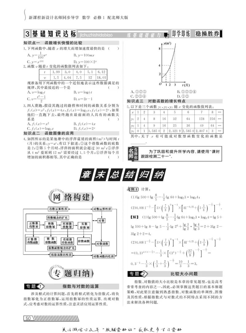 名师同步导学数学北师版必修1_名师同步导学_高中数学
