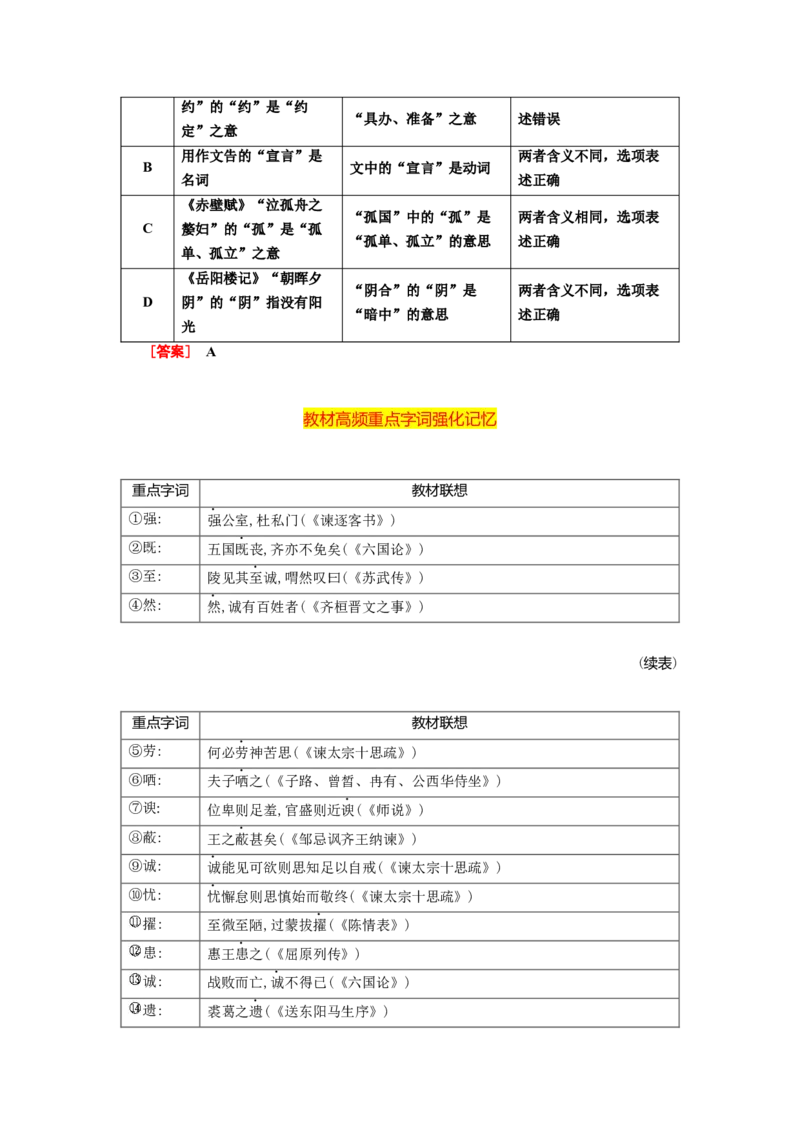 语文（二）-2024年高考考前20天终极冲刺攻略_01高考语文_4.22024年新高考资料_5.2024三轮冲刺_2024年高考语文考前20天终极冲刺攻略