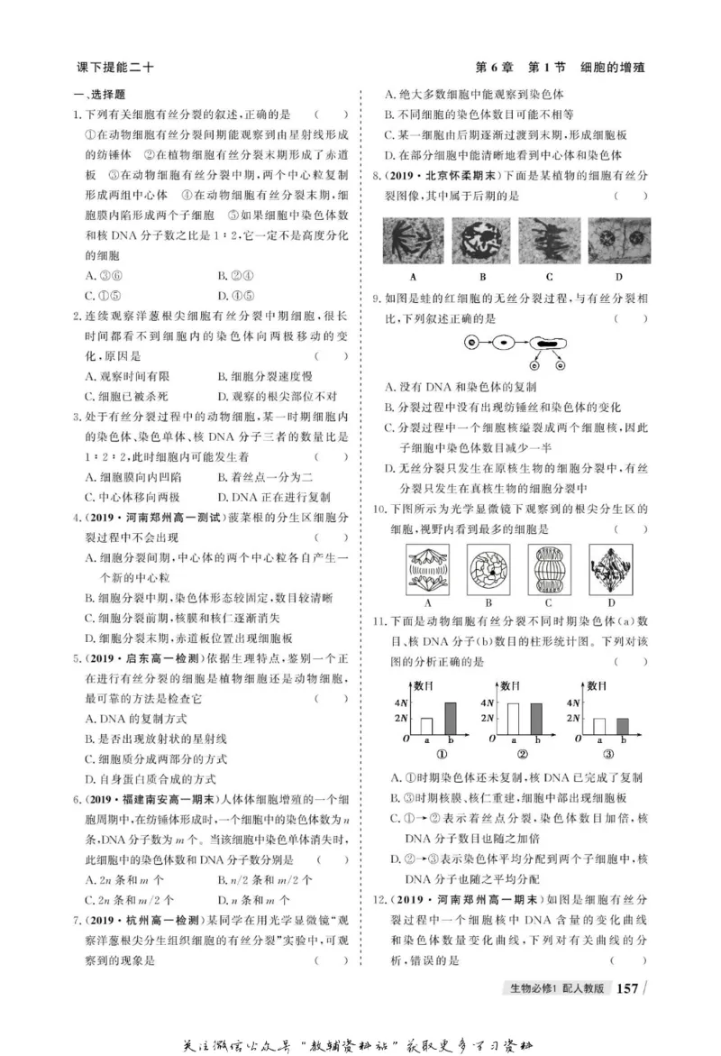 名师同步导学生物人教版必修1_名师同步导学_高中生物