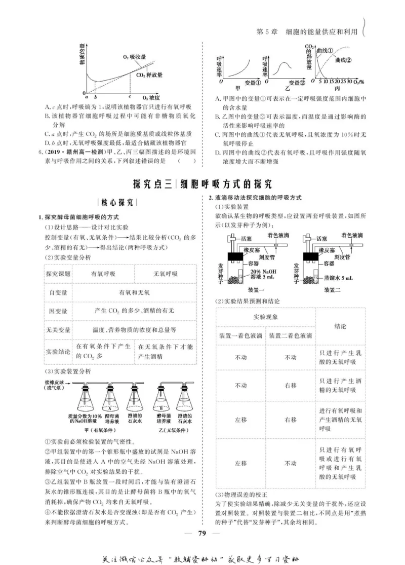 名师同步导学生物人教版必修1_名师同步导学_高中生物