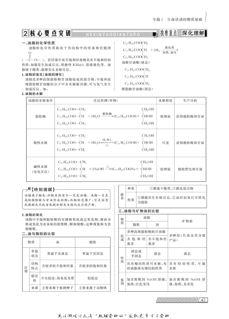 名师同步导学化学苏教版选修5-有机化学基础_名师同步导学_高中化学