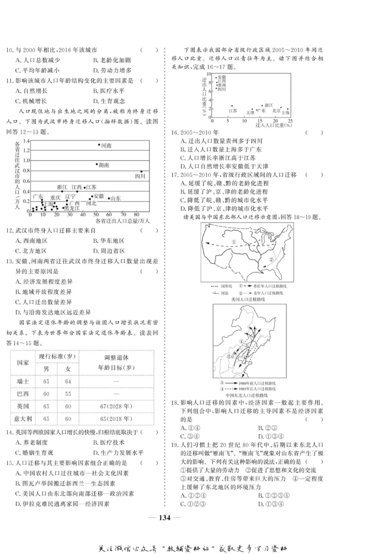名师同步导学地理人教版必修2_名师同步导学_高中地理