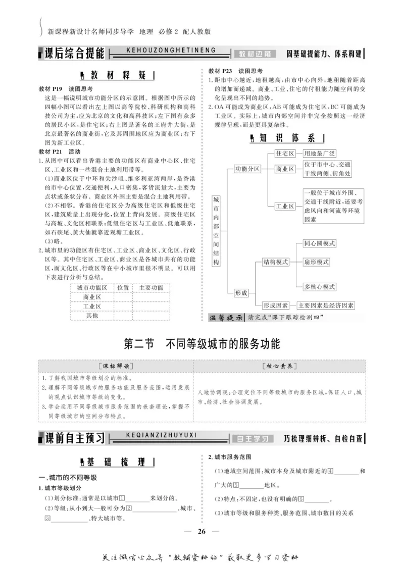 名师同步导学地理人教版必修2_名师同步导学_高中地理