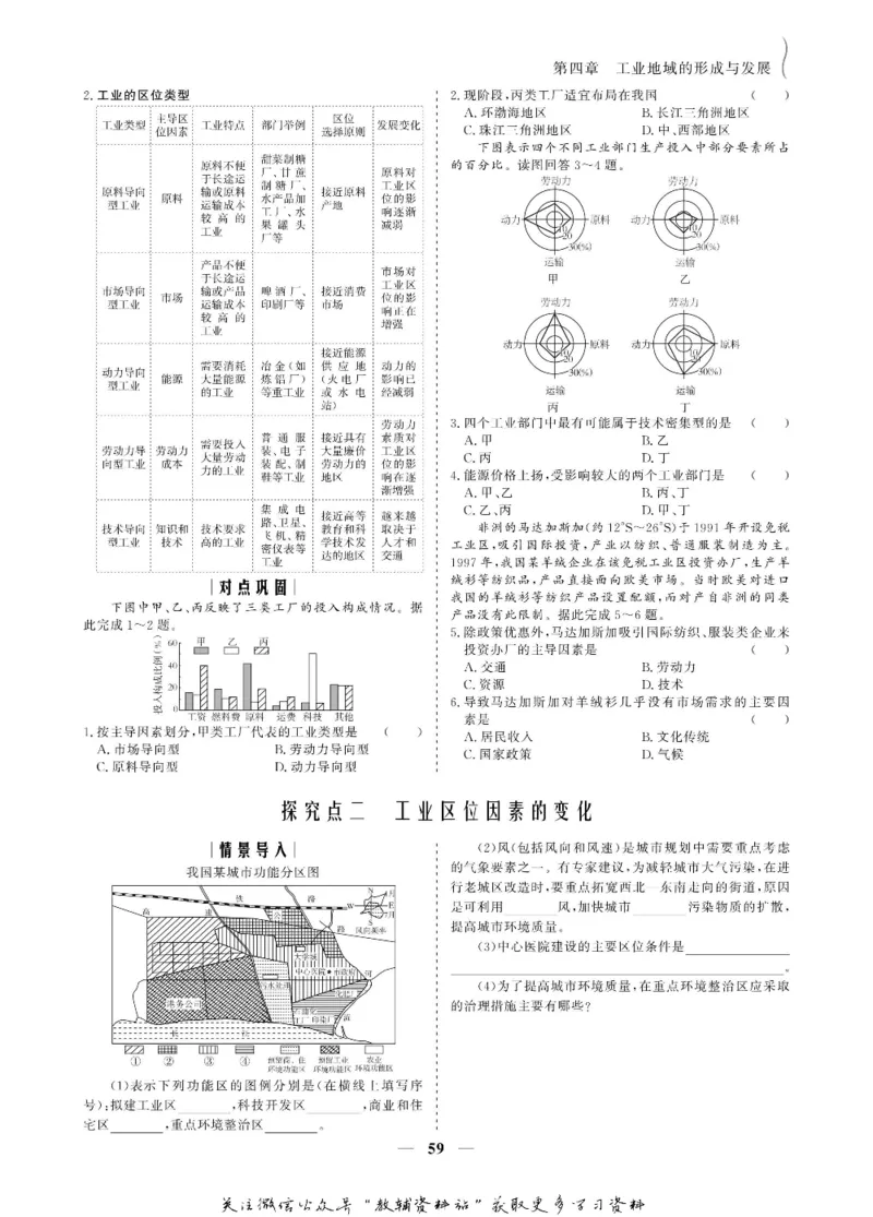 名师同步导学地理人教版必修2_名师同步导学_高中地理