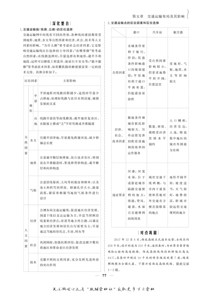 名师同步导学地理人教版必修2_名师同步导学_高中地理