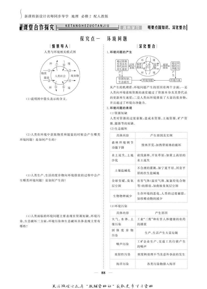 名师同步导学地理人教版必修2_名师同步导学_高中地理