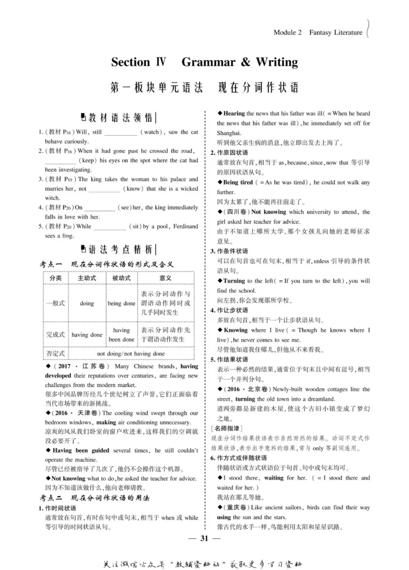 名师同步导学英语外研版选修6_名师同步导学_高中英语