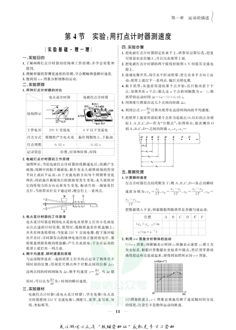名师同步导学物理人教版必修1_名师同步导学_高中物理