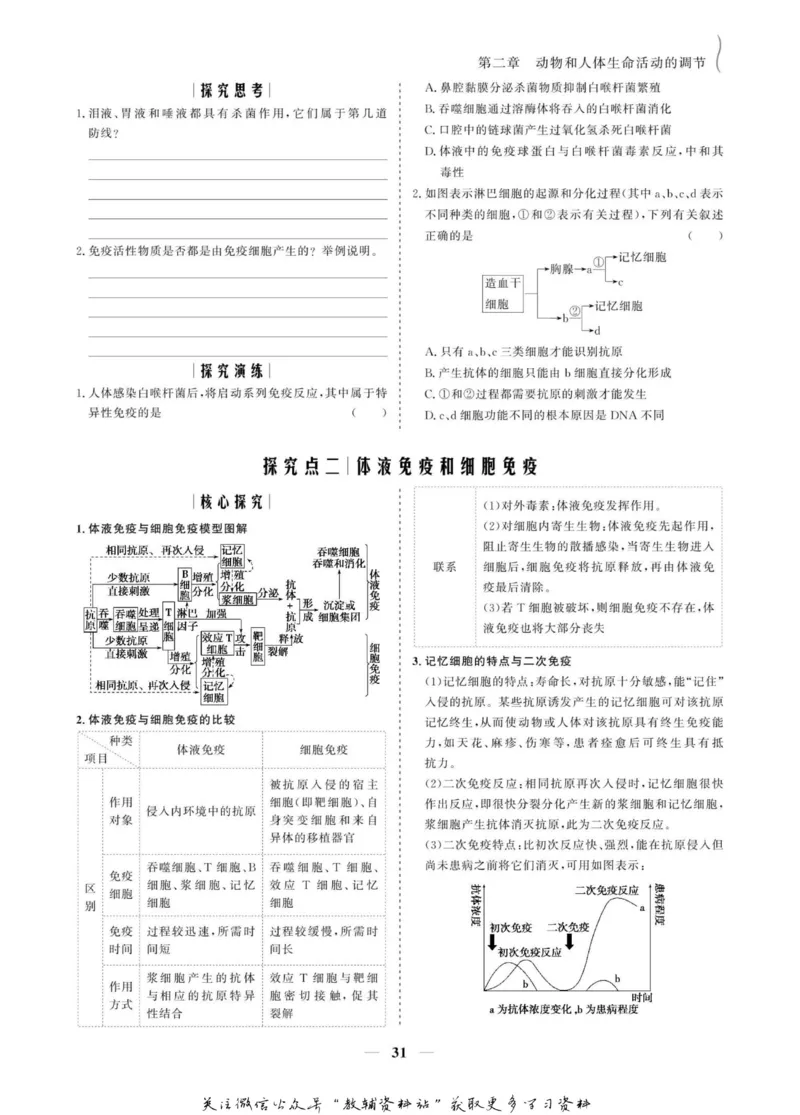 名师同步导学生物人教版必修3_名师同步导学_高中生物