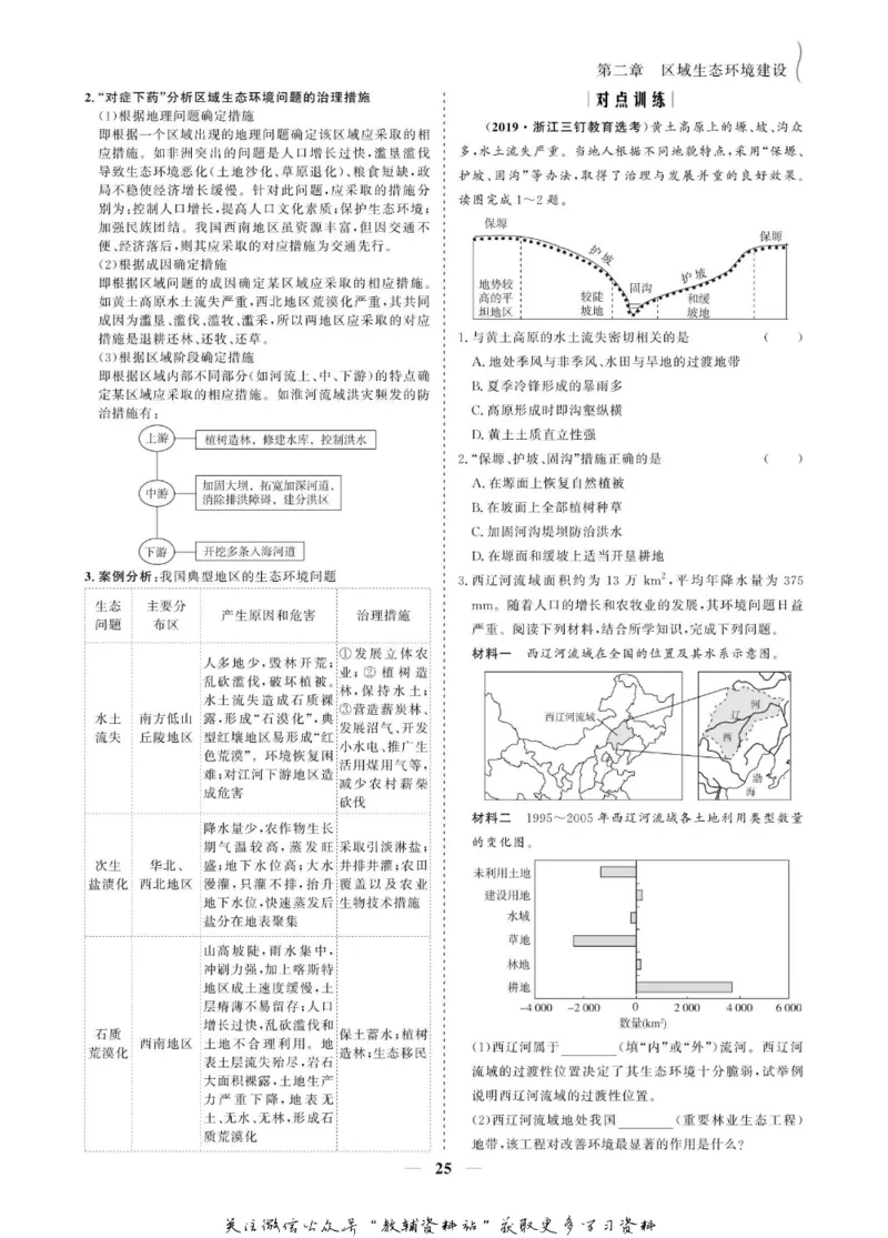 名师同步导学地理人教版必修3_名师同步导学_高中地理