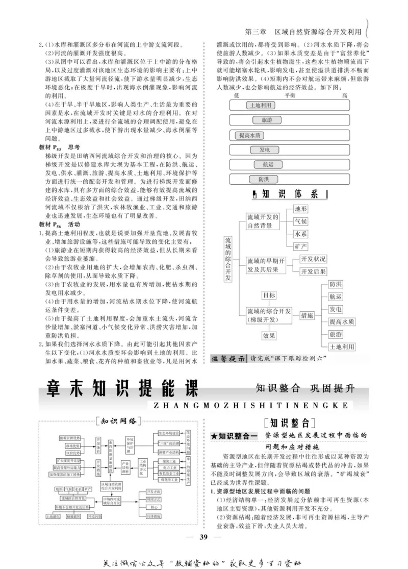 名师同步导学地理人教版必修3_名师同步导学_高中地理