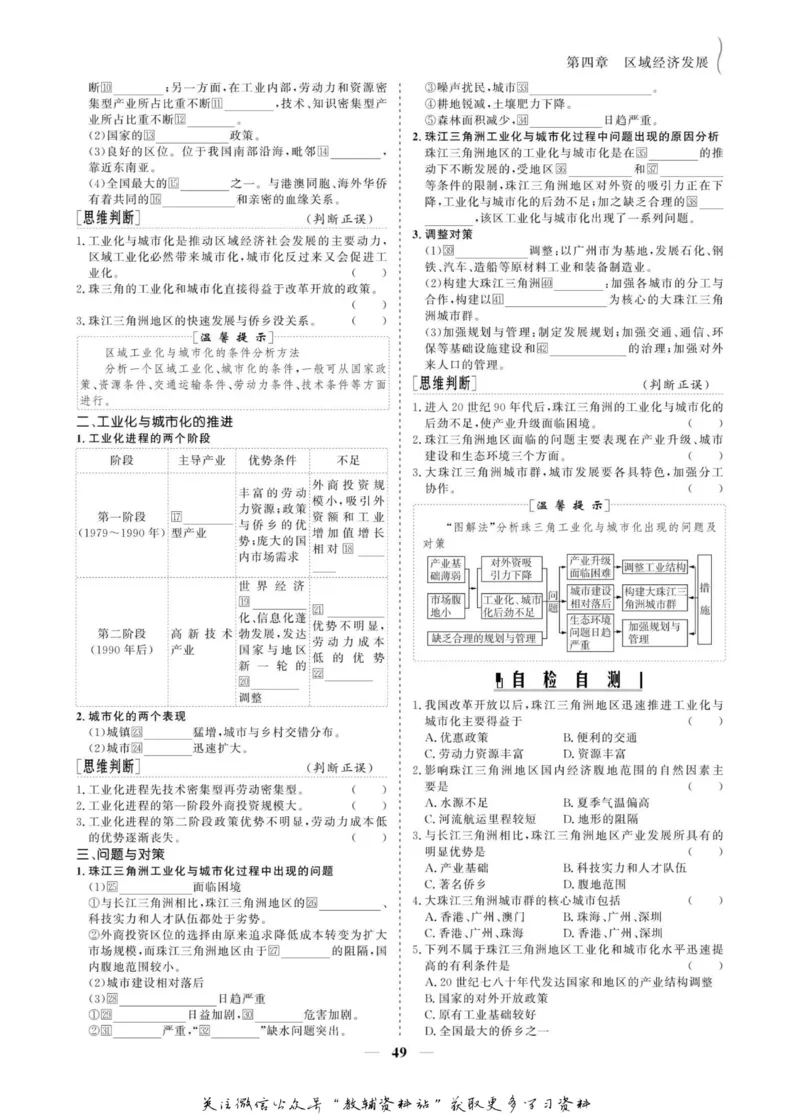 名师同步导学地理人教版必修3_名师同步导学_高中地理