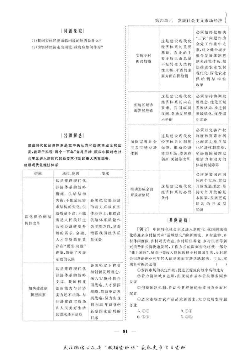 名师同步导学思想政治必修1_名师同步导学_高中思想政治