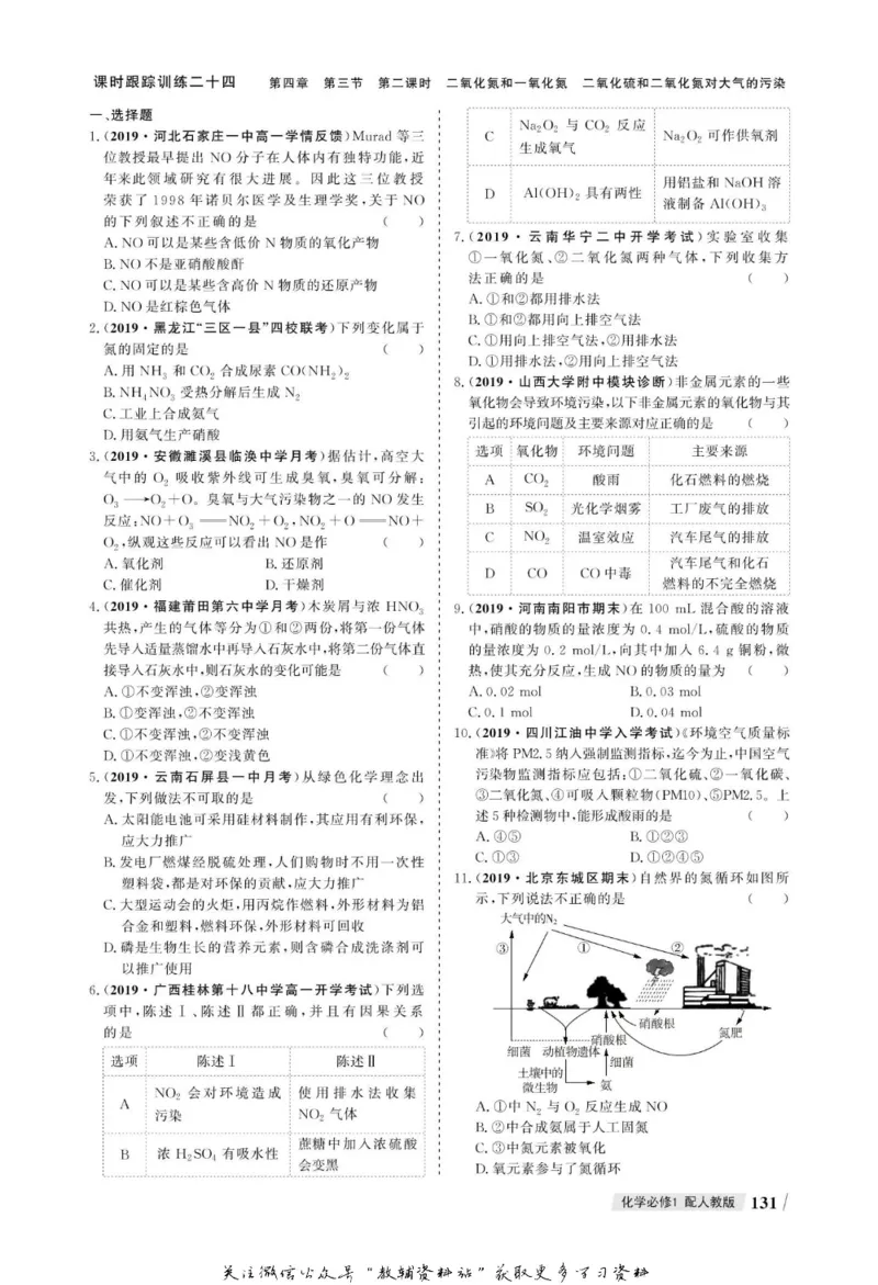名师同步导学化学人教版必修1_名师同步导学_高中化学