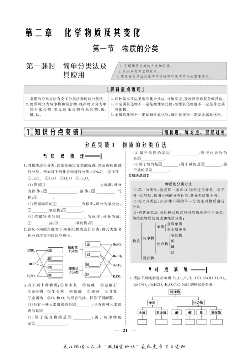 名师同步导学化学人教版必修1_名师同步导学_高中化学
