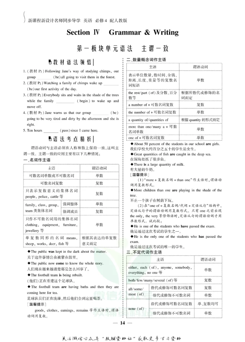 名师同步导学英语人教版必修4_名师同步导学_高中英语