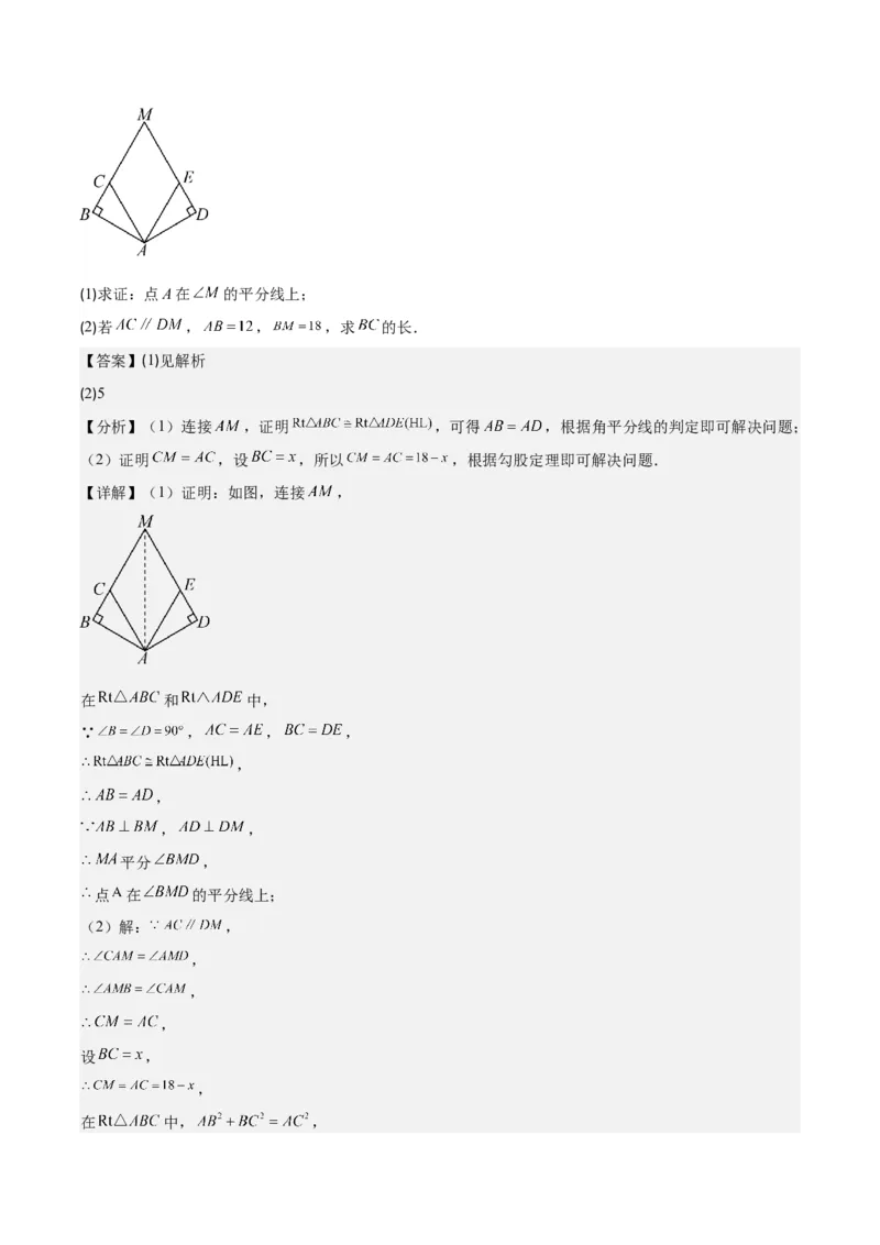 专题17.5解题技巧专题：勾股定理与面积问题、方程思想之七大考点（教师版）_初中数学_八年级数学下册（人教版）_重难点专题提优-V8