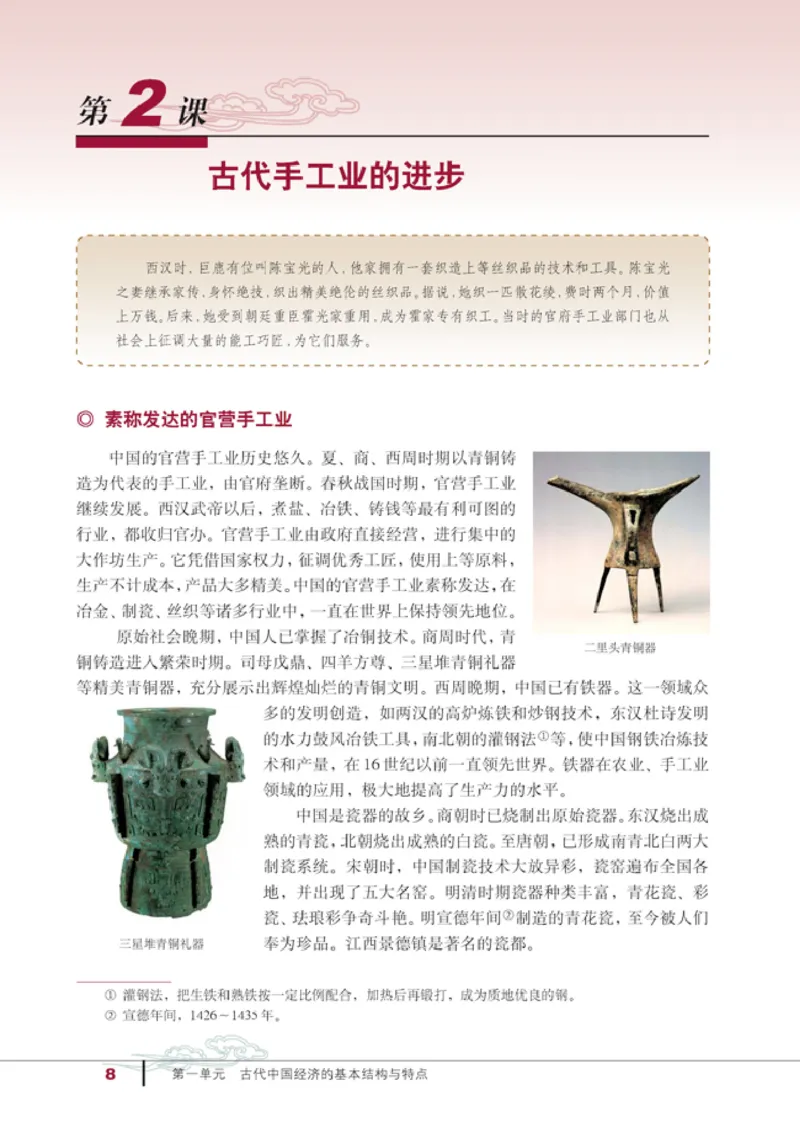 人教高中历史必修2-经济_高中课本电子全科人教版语数英政历地物化生必修选修全套课本PPT_高中历史