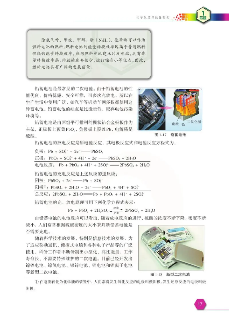 化学化学反应原理（选修）_高中课本电子全科人教版语数英政历地物化生必修选修全套课本PPT_高中课本苏教版_高中化学苏教版