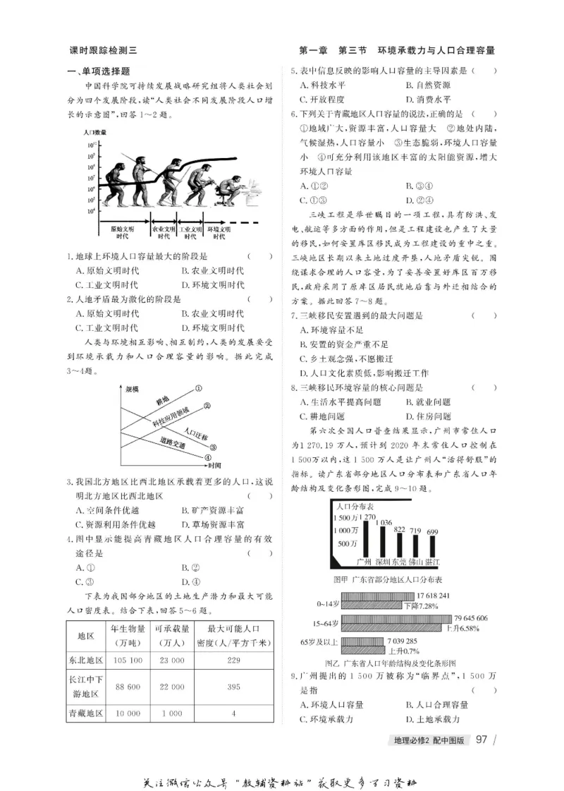 名师同步导学地理中图版必修2_名师同步导学_高中地理