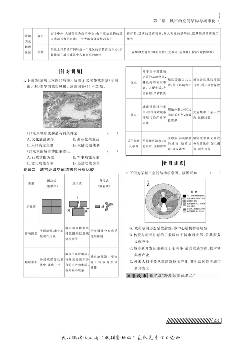 名师同步导学地理中图版必修2_名师同步导学_高中地理