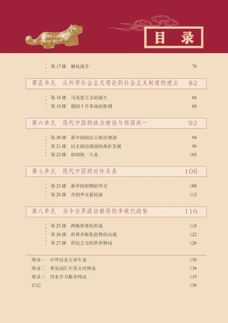 人教高中历史必修1-政治_高中课本电子全科人教版语数英政历地物化生必修选修全套课本PPT_高中历史