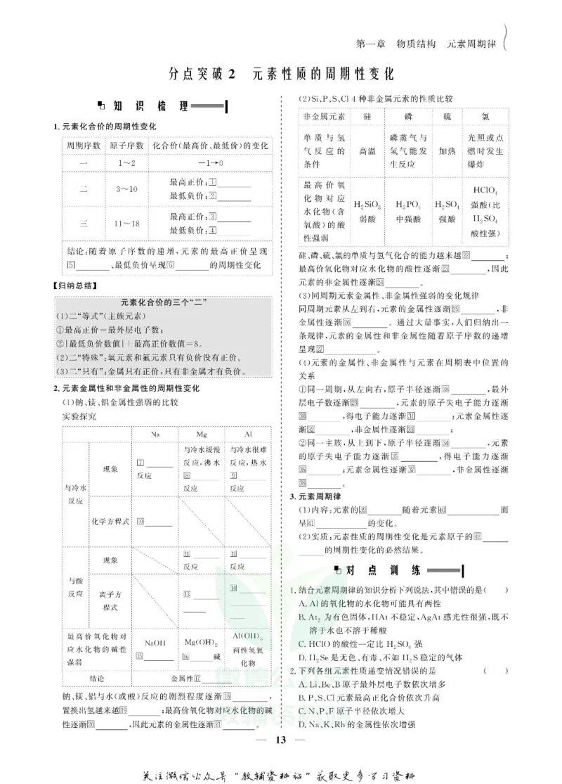 名师同步导学化学人教版必修2_名师同步导学_高中化学