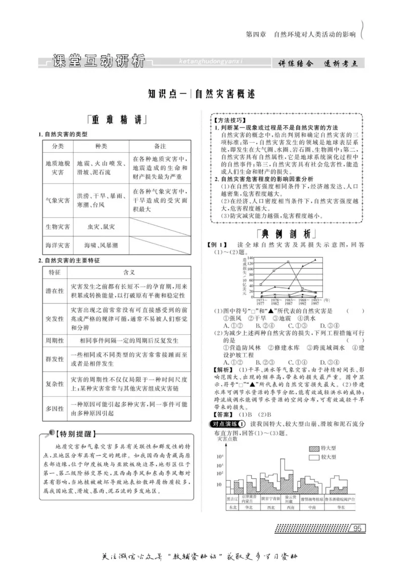 名师同步导学地理湘教版必修1_名师同步导学_高中地理