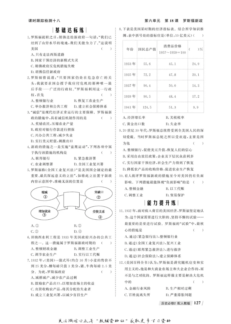 名师同步导学历史人教版必修2_名师同步导学_高中历史