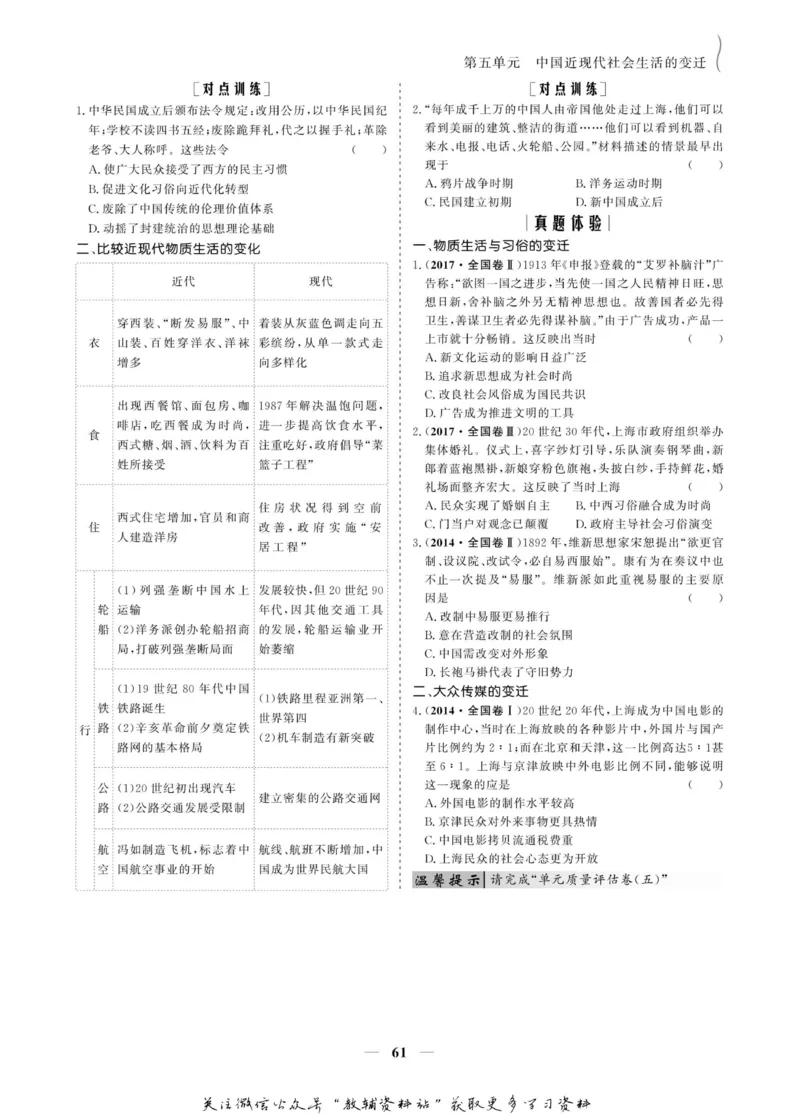 名师同步导学历史人教版必修2_名师同步导学_高中历史