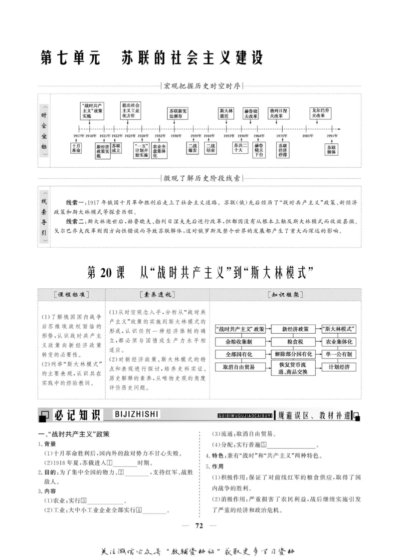 名师同步导学历史人教版必修2_名师同步导学_高中历史