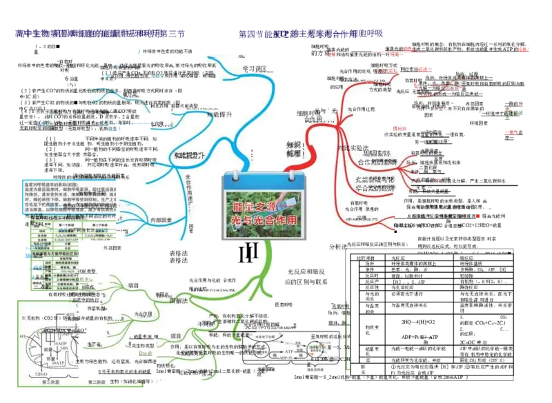 高中生物-思维导图（45图）_高中全科学习导图全套_（赠送）小学、初中、高中全科九门精品思维导图（621图）-可下载打印）