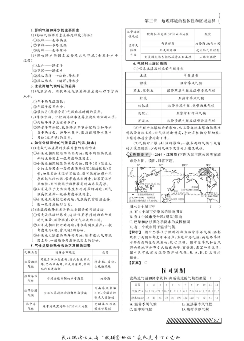 名师同步导学地理中图版必修1_名师同步导学_高中地理