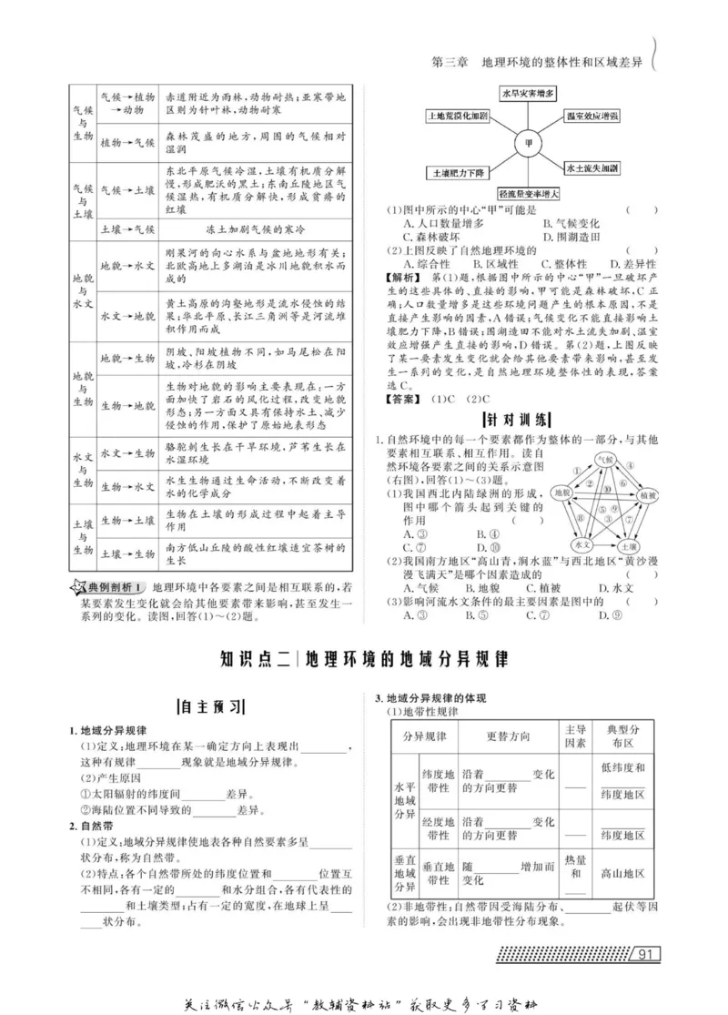 名师同步导学地理中图版必修1_名师同步导学_高中地理