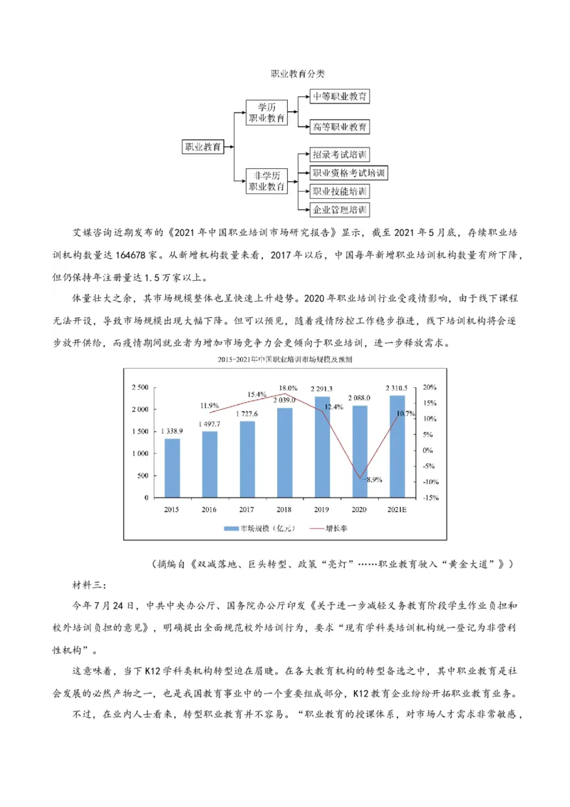 黄金卷08-赢在高考&middot;黄金8卷备战2024年高考语文模拟卷（天津专用）（考试版）_01高考语文_4.22024年新高考资料_4.2024年高考模拟预测试卷