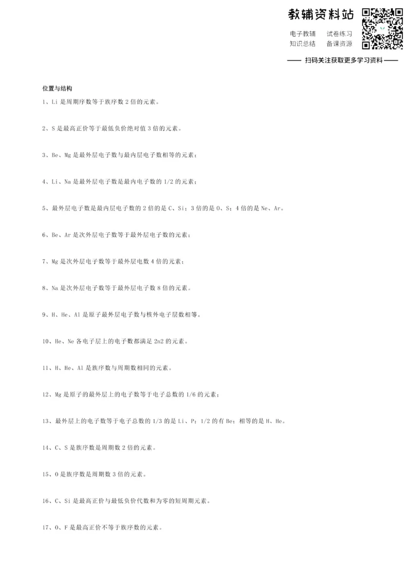 高考化学推断题归纳知识整理_高中全科精选资料包_化学精选资料包_解题技巧