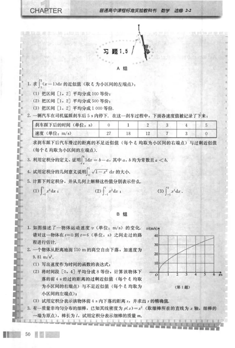高中数学A版选修2-2导数推理复数_高中课本电子全科人教版语数英政历地物化生必修选修全套课本PPT_高中数学A版