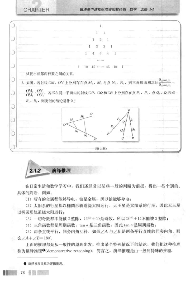 高中数学A版选修2-2导数推理复数_高中课本电子全科人教版语数英政历地物化生必修选修全套课本PPT_高中数学A版