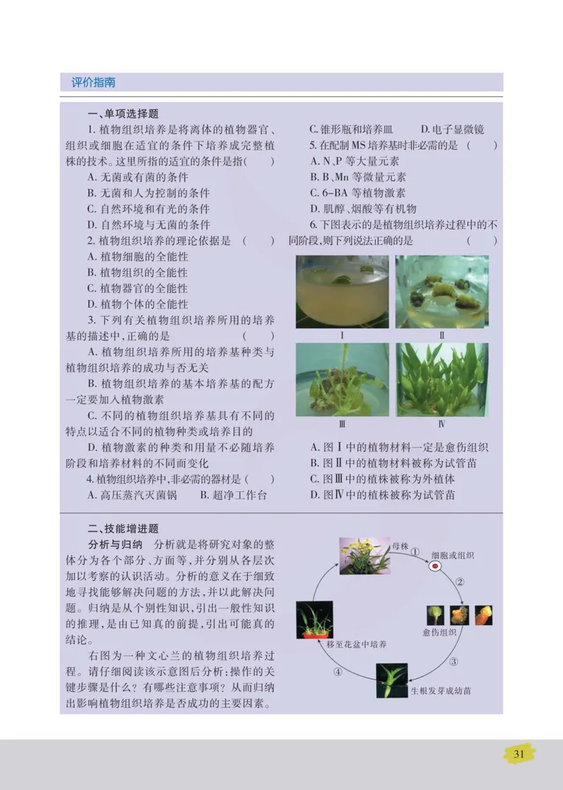 生物选修1生物技术实践_高中课本电子全科人教版语数英政历地物化生必修选修全套课本PPT_高中课本苏教版_高中生物苏教版