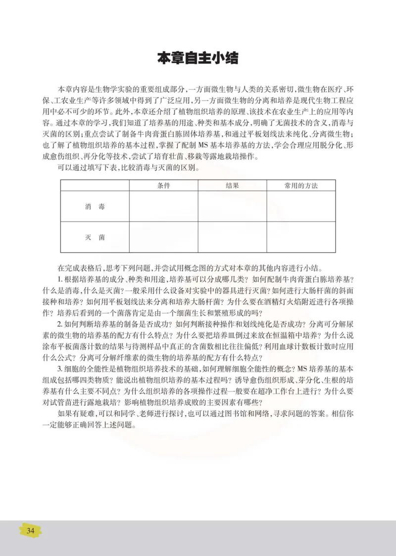 生物选修1生物技术实践_高中课本电子全科人教版语数英政历地物化生必修选修全套课本PPT_高中课本苏教版_高中生物苏教版