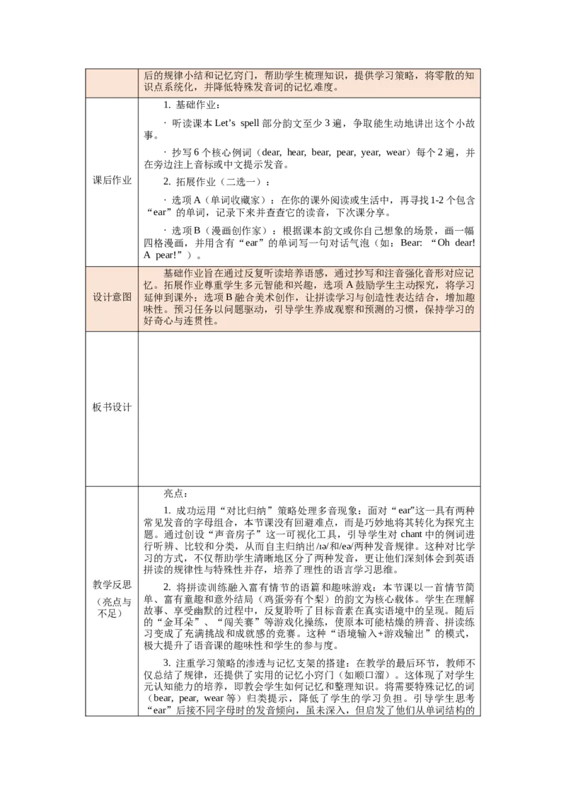 四下Unit6Onthefarm单元整体教学设计_00单元整体教学设计完整版