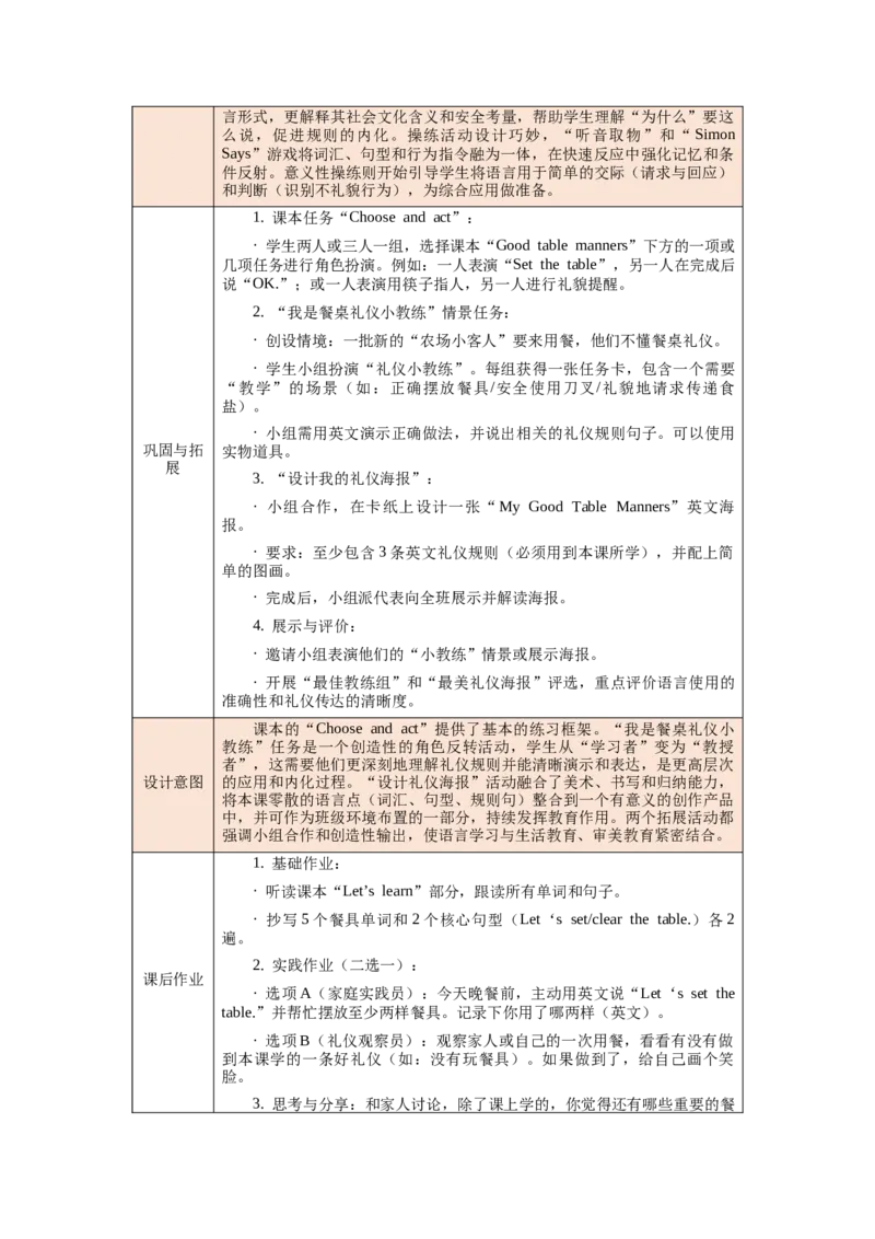 四下Unit6Onthefarm单元整体教学设计_00单元整体教学设计完整版